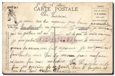 O Compte-Jus da Classe — Perco da Classe — E. R., Paris, Modelo depositado n°18 — Verso