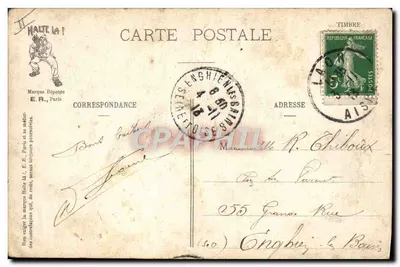 Cenas militares — Antes da inspeção — E.R., Paris, depósito N° 15351 — Verso