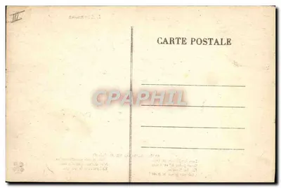 A Auvergne — cena de vida local com casal — editor M. L. n° 6170 — Verso