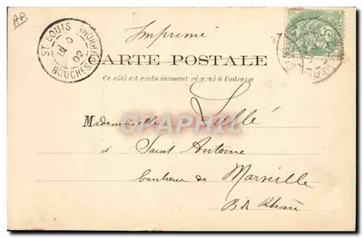 Châtel-Guyon — Fiação — Cliché de M. Borchany — Verso