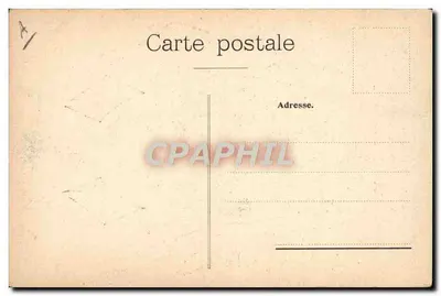 Raymond Poincaré — Presidente da República Francesa — 1914 — Verso