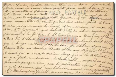 Retrato de um homem barbado — 'Gloire vive ! France !' — editor BLD, número de série não visível — Verso