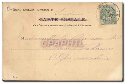 Portrait du roi et de la reine d'Italie — MARCIA REALE ITALIANA — éditeur inconnu — Verso