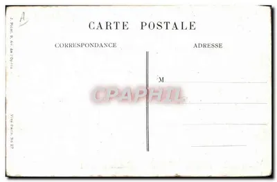 Vítor-Emmanuel III rei da Itália — retrato em uniforme — editor J. Picol, Paris, n° 27 — Verso
