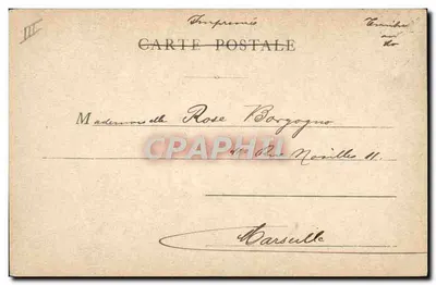 S.M. Victor Emmanuel III, Rei da Itália — Cliché Brugni, Florença — Paris, Outubro 1903 — Verso