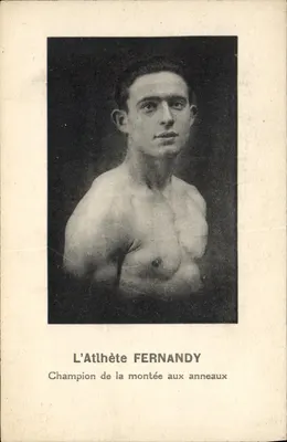 O Atleta FERNANDY — Campeão da subida aos anéis — editor UNIS-FRANCE, n°25