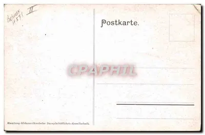 Parowóz 'Cp. Aecoun' — Hamburg-Südamerikanische Dampfschiffahrts-Gesellschaft — n° H 571 II — Rewers