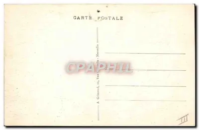 S/S CHAMPOLLION — Navio das Messageries Maritimes — n° III — Verso