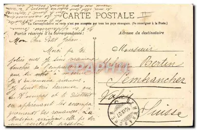 O Congo — Messageries Maritimes — Marselha — Verso