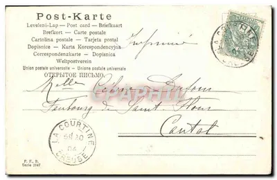 Dziecko i kruk — scena studiowa — wydawca P.F.B. seria 2947 — Rewers