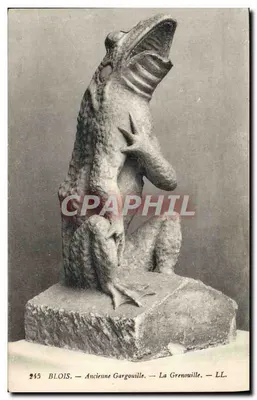 ब्लॉइस — पुरानी गर्गोइल — घोड़ा — एल.एल. — संख्या 245