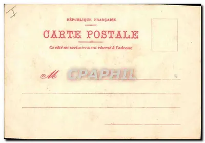 Madame Carnaual — Carnaval de Nice — IMP. MATHIEU & LEGROS. NICE — Verso