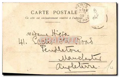 Palast des Kleides — Projekt Félix — Ludwig XVI — Imp. Lenglet, Paris — Rückseite