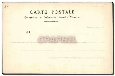 La Camargo — Epoche Louis XV — Projet Félix — Rückseite