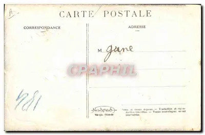 Diploma de Mauvais Payeur — A.P. Jarry — n°720 — Verso