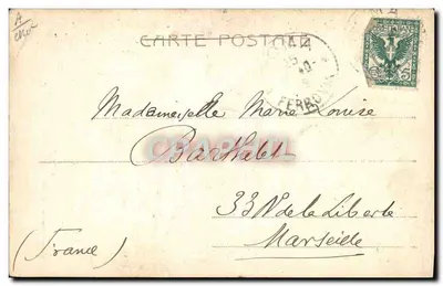 Apothéose de la Paix — Recuerdo del viaje del Presidente Loubet — ALTEROCA-TERNI 4446 — Reverso