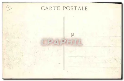 Marseille - Grande Fête Présidentielle. La foule attendant le passage du Président La Cannebière — Verso
