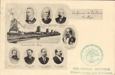 Conférence de la Suix — La Haye — éditeur JOAN RAHUSEN, AMSTERDAM