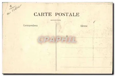 As Revoltas na Champagne — Um depósito após o sabotagem (Abril 1911) — Le Franjou, fot. edit. em Ay — Verso