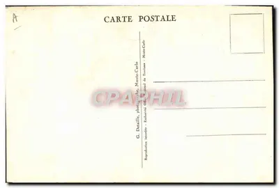 Prins Rainier III — S.A.S. Rainier III, Soevereine Prins van Monaco — G. Detaille, Monte-Carlo — Achterkant