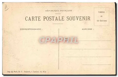Souverains d'Europe — portraits de monarques européens avec leurs titres — éditeur F. Ventura, Nice — Verso