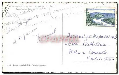 Família Imperial — Napoleão Bonaparte e seus descendentes — Les Éditions A. Tomas! Ajaccio — Verso