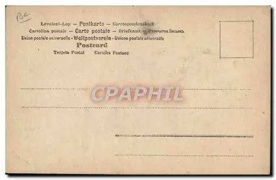 Oficial a cavalo — uniforme ornado — editor desconhecido, número de série 1803 — Verso