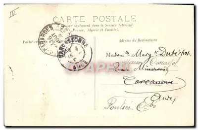 Le Havre — Uscita del transatlantico "La Champagne" — N.G. n°48 — Verso