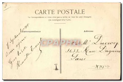 Dieppe — Arrivo dell'Arundel — Editore anonimo, n° 44 — Verso
