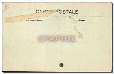 DUQUE de BRAGANÇA — Compagnie Générale Transatlantique — por mar forte — E.L. — n° 1729 — Verso