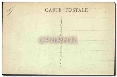 Donna in costume da bagno — Ondine — J. Nozais, Nantes — Verso