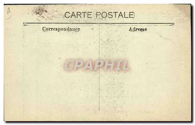 Camelot — Caricatura de um homem com cabeça de camelo — série 853 — Alphonse Faucon — Verso
