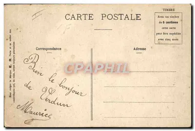Sala de descanso — 4 h. da tarde — A Armada Moderna — E.R. Paris, N°5108 — Verso