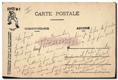 Cenas militares — Limpeza da escada — HALTE-LÀ! E.R. (modelo depositado) — Verso