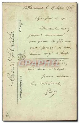 Camponesa das proximidades de Lannemeur — LL. — Série 34 — Verso