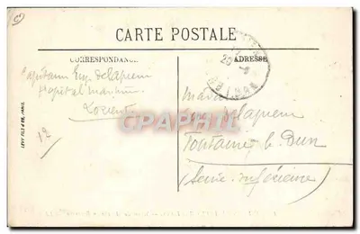 Cenas de Mercado na Bretanha — Mœurs e Tipos Bretões — LL. n°12 — Verso