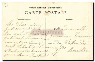 Vijfster van de Bretagne — Gelukkigheid — Collectie Villard, Quimper — Achterkant
