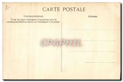 Inauguração do monumento de Gambetta em Nice — Photo-Cauvin, Nice, número de série não visível — Verso