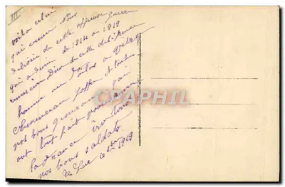 Woodrow Wilson — retrato gravado — DIX PARIS 1368 — Verso