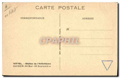 VITTEL — Il Polo — IMP. GEORGES LING, PARIS — Verso