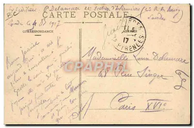 Lourdes - Atrezzo del País — Los Pirineos, editor LTS, n°1 — Reverso