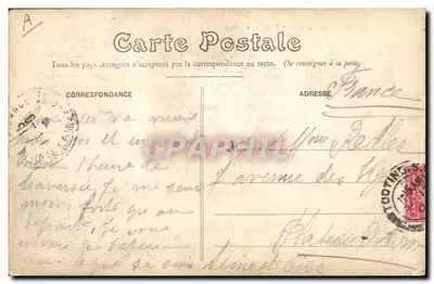 Dieppe — O Steamer « Dieppe » — S. Jorschau & Cie, n° 937 — Verso