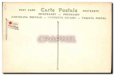 Navio-postal Duc d'Aumale — Compagnie Générale Transatlantique — Serviços Postais da Méditerrânea — Verso