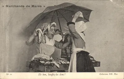 Vendedora de Mariscos — cena humorística — Coleções ND. Fot. n° 10