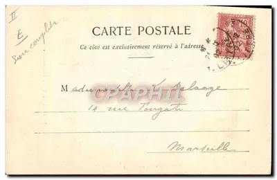 O Natal do Pequeno Limpeza de Chaminés — Edição fotográfica A. Bergeret et Cie, Nanny — n°6 — Verso