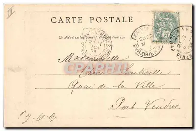 Sainte Marie — Wydawca H.L. Edouard, nr 146 — 1903 — Rewers