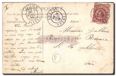 Kobiety francuskie — kolekcja portretów — wydawca A. 2033/520 — Rewers