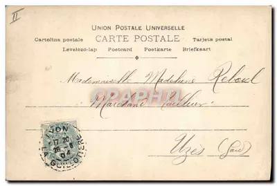 Señora Madeleine — Mejores deseos — S.I.P. n° 867 — Reverso