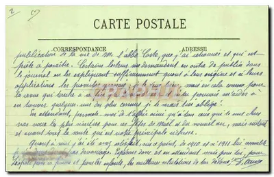 Grasse — A Rue de l'Évêché — LL. n° 58 — Verso