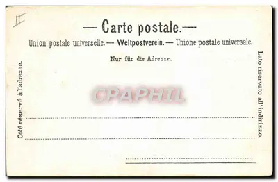 Chamois nas Alpes — Charnaux Frères & C°, Genebra, n° 1325 — Verso